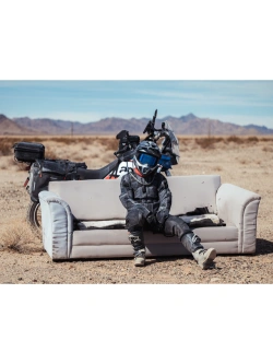 Spodnie motocyklowe damskie tekstylne Klim Sedona czarne