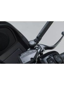 Lusterka motocyklowe krótkie Sw-Motech Sport na koniec kierownicy Harley Davidson Softail Low Rider S (19-)/ Road Glide (24-) czarne
