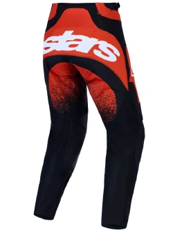 Spodnie cross Alpinestars MX Techstar Swan czerwono-czarne
