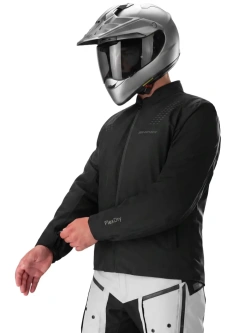 Kurtka motocyklowa tekstylna Shima Hero 3.0 G2 szaro-czarna