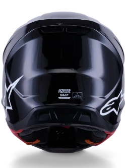 Kask enduro Alpinestars SM7 czarny połysk