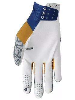 Rękawice cross Thor Sportmode Bravo niebiesko-szaro-białe