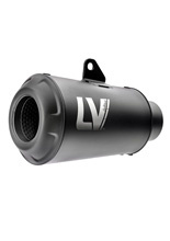 Tłumik motocyklowy LeoVince LV-10 Full Black [Slip-On, Black Stainless Steel] do CF Moto 700 CL-X Heritage / Sport (21-23)