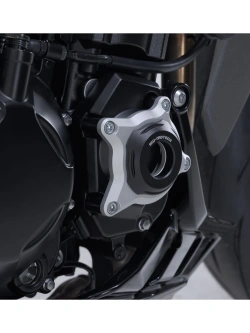 Osłona pokrywy silnika SW-Motech Kawasaki Z 1100/ SE (25-) czarno-srebrna