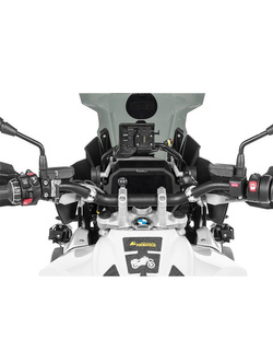 Zabezpieczenie antykradzieżowe wyświetlacza "TFT" Touratech z osłoną przeciwsłoneczną BMW (wybrane modele) aluminiowe, czarne