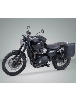Zestaw: sakwa motocyklowa Legend Gear SideBag ze stelażem SW-Motech Triumph Scrambler 1200 XC/ XE (18-)/ X (23-) [poj.: 16l]