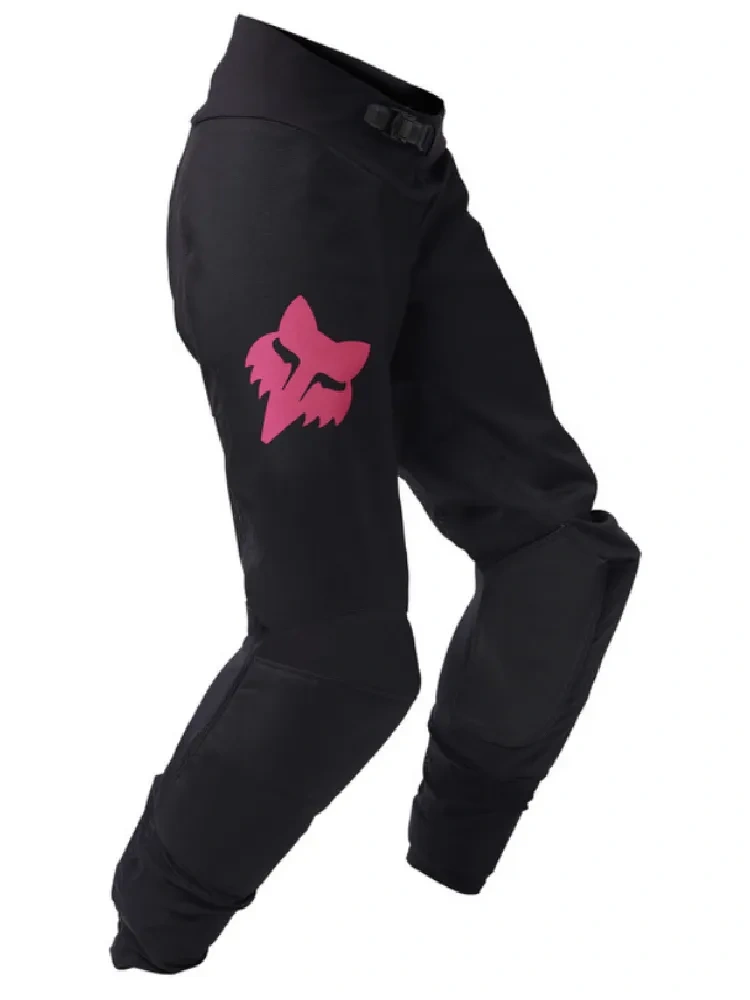Spodnie cross damskie Fox 180 Blackout czarno-fioletowe