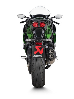 Tłumik motocyklowy Slip-On Line (Titanium+Carbon) Akrapović Kawasaki Ninja H2 SX (22-)