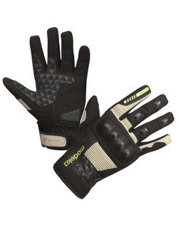 Rękawice motocyklowe Modeka Fuego czarno-piaskowe