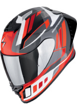 Kask integralny Scorpion EXO-R1 EVO II Air Vital szaro-biało-czerwony