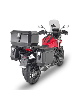 Kufer centralny aluminiowy Givi Trekker Alaska (56L) czarny