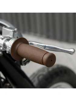 Manetki motocyklowe Biltwell Renegade TPV do kierownic o średnicy 25.4 [mm] brązowe