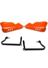 Osłony dłoni Barkbusters JET, pomarańczowe + zestaw montażowy BMW, Honda, KTM, Suzuki (wybrane modele)