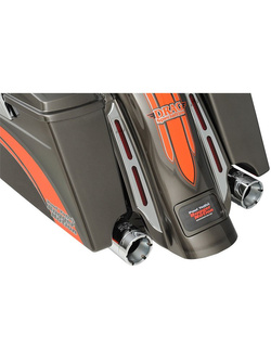 Tłumiki (Slip-On) Vance & Hines Monster Round chrom do Harley Davidson FLT/FLHT/FLHX/FLHR (rocznik 99-16)