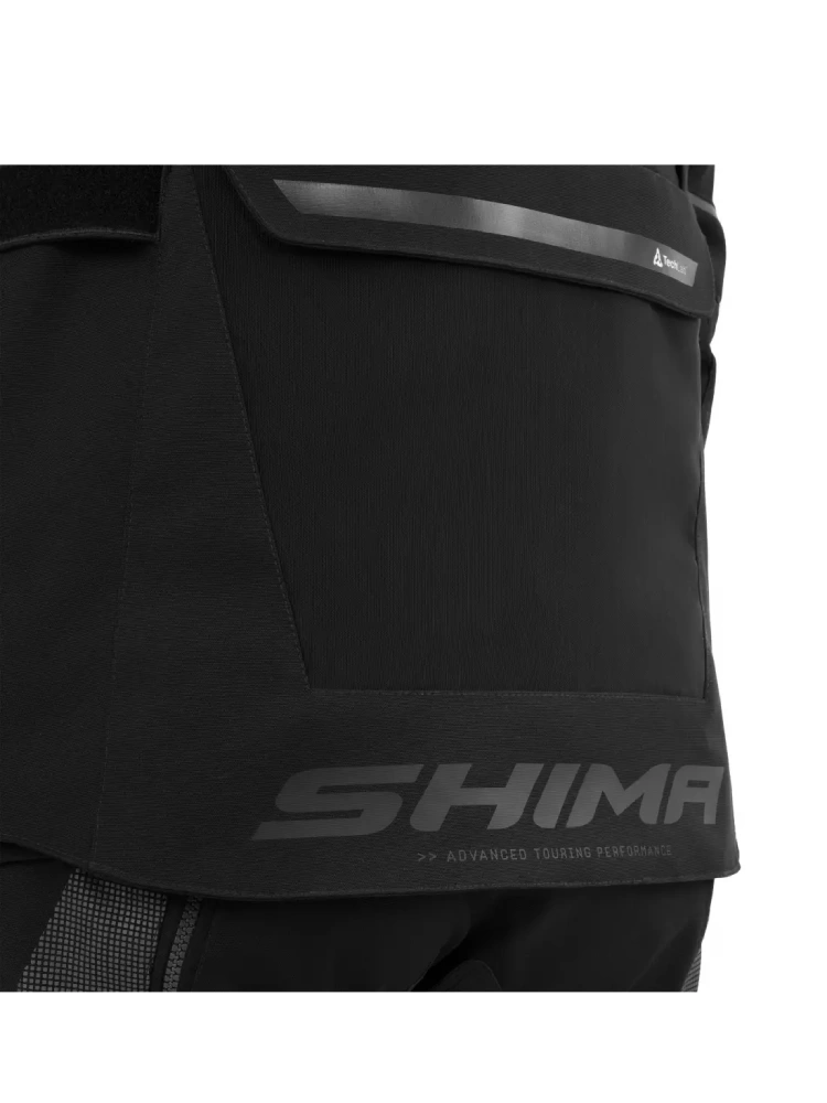 Kurtka motocyklowa tekstylna Shima Hero 3.0 G2 szaro-czerwona