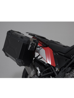 Zestaw: kufry boczne + kufer centralny TRAX ADV + stelaże SW-MOTECH Yamaha Tenere 700 (19-)/ World Raid (22-)/ Rally/ Extreme (24-)