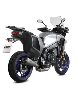 Pełny układ wydechowy (Delta Race) MIVV do Yamaha Tracer 9 / GT (21-) srebrny