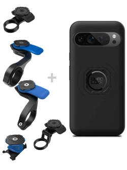 Zestaw rowerowy: etui MAG na telefon Google Pixel 9 Pro XL (magnetyczne) + mocowanie Quad Lock