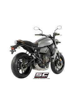 Pełny układ wydechowy 2-1, SC-Project Conic 70's Stainless steel - Yamaha MT-07 [17-20]
