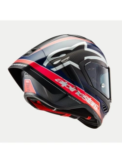Kask integralny Alpinestars Supertech R10 Team czarno-czerwono-biały