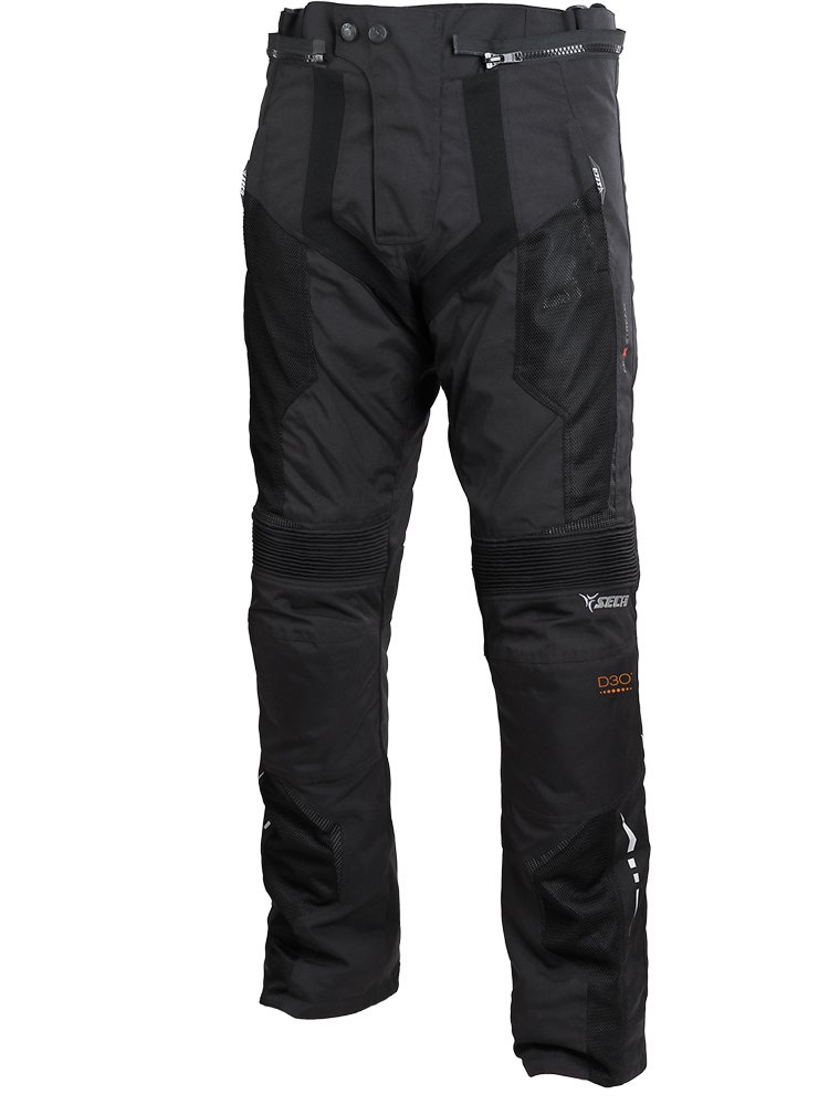 Spodnie motocyklowe Seca Venti Due czarne