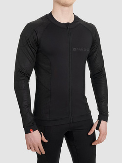 Koszula motocyklowa z ochraniaczami Pando Moto Shell UH 03 czarna