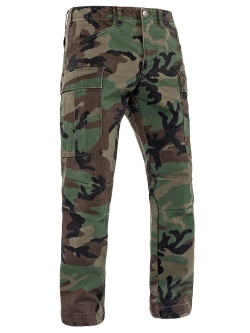 Spodnie motocyklowe tekstylne John Doe Regular Cargo Mono moro
