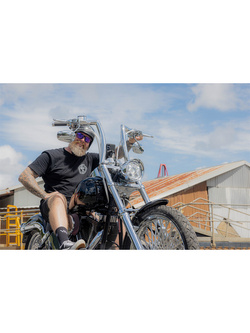 Uchwyt montowany na kierownicy motocykla Quad Lock PRO duży, chromowany