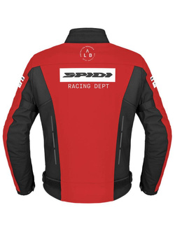 Kurtka motocyklowa tekstylna Spidi Corsa Tex czerwono-czarna