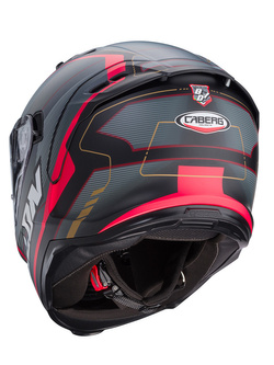 Kask integralny Caberg Avalon X Optic czarno-szaro-czerwony