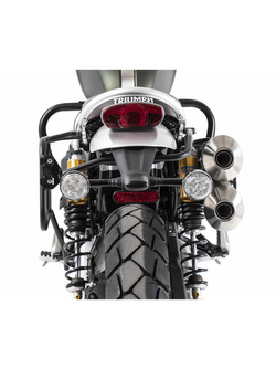 Stelaż kufrów bocznych Hepco&Becker Triumph Scrambler 1200 XC (19-23) montowany na stałe lewa strona