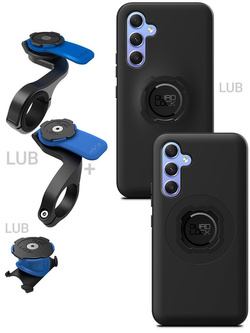 Zestaw rowerowy: etui na telefon Samsung Galaxy A54 + mocowanie Quad Lock