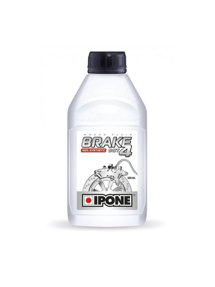 Płyn hamulcowy IPONE DOT 4 100% syntetyk [pojemność: 500 ml]