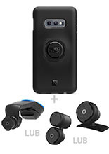 Zestaw do samochodu: etui na telefon Samsung Galaxy S10E + mocowanie Quad Lock