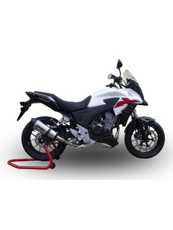 Pełny układ wydechowy G.P.R Gpe Ann. Titanium Racing [Titanium] - Honda CB 500 X [16-18] e4