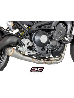 Pełny system 3-1 SC-Project Conical 70's Stainless Steel - Yamaha MT-09 [14-16]