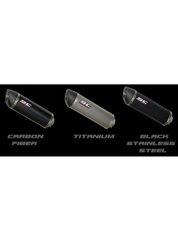 Tłumiki owalne SC-Project do Kawasaki Z1000 [07-09]