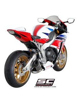 Tłumik owalny carbon Slip-on SC-Project do Honda CBR 1000 RR / SP [14-16]