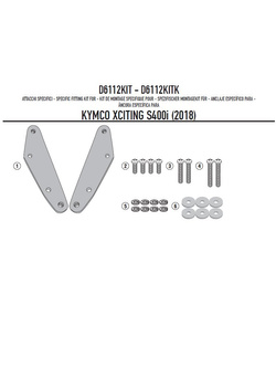 Mocowanie szyby GIVI D6104ST Kymco Xciting S 400i TCS (18-24)