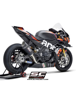 Pełny układ wydechowy SC-Project SC1-R Aprilia RSV 4 (21-) włókno węglowe