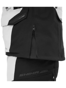 Kurtka motocyklowa tekstylna Shima Dune 2.0 G2 szara