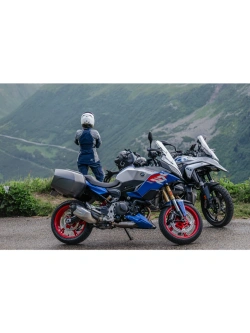 Spodnie motocyklowe damskie tekstylne Klim Altitude niebieskie