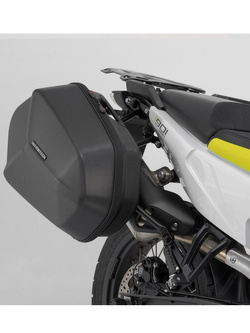 Zestaw: kufry boczne + stelaż PRO ABS Aero System Sw-Motech do Husqvarna Norden 901 (21-), Norden 901 Expedition (23-)