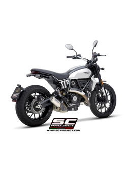 Tłumik motocyklowy SC-Project CR-T Ducati Scrambler 800 (23-) tytan