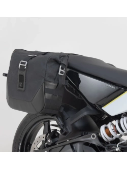 Zestaw sakw bocznych Legend Gear LC2 ze stelażami SW-Motech Husqvarna Svartpilen (23-)/ Vitpilen 401 (23-25) czarne [poj.: 2 x 13,5 L]