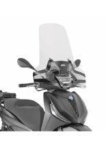 Szyba do skutera GIVI Piaggio Beverly 300/ 310/ 400 HPE (21-) przezroczysta [mocowanie w zestawie]