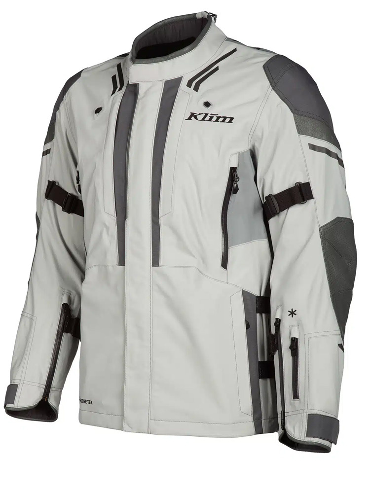 Kurtka motocyklowa tekstylna Klim Latitude szara
