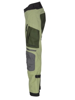 Spodnie motocyklowe damskie tekstylne Klim Artemis zielone