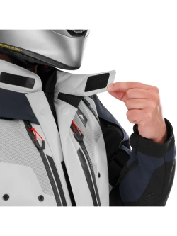 Kurtka motocyklowa tekstylna Shima Hero 3.0 G2 szaro-niebieska