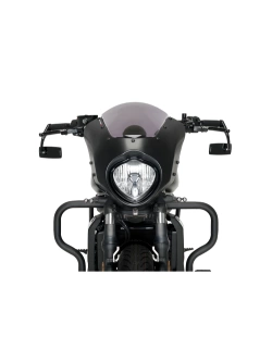 Półowiewka motocyklowa sportowa PUIG Dark Night Kawasaki Vulcan S (15-) lekko przyciemniana matowa